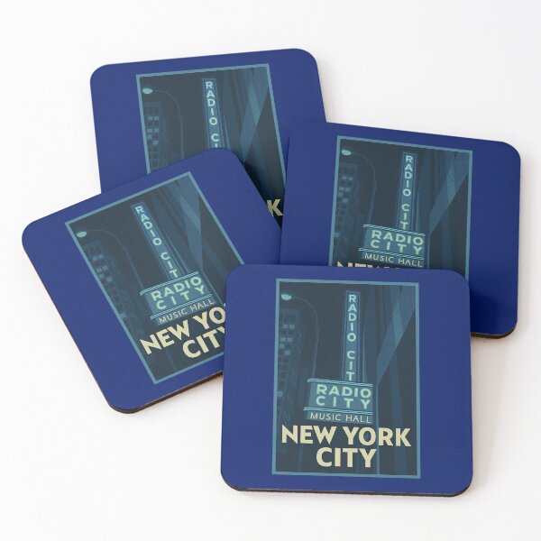 Item preview, Radio City Music Hall  designed and sold by Broken Antler Designs .