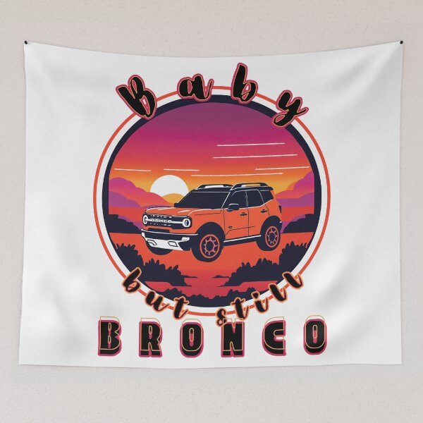 Item preview, Baby But Still Bronco designed and sold by Craftonmegan.