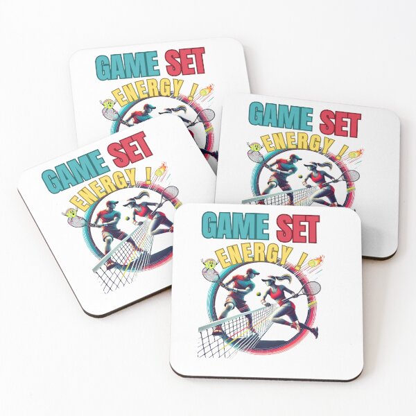 Item preview, Tennis: Game Set Energy. designed and sold by bazstees54.