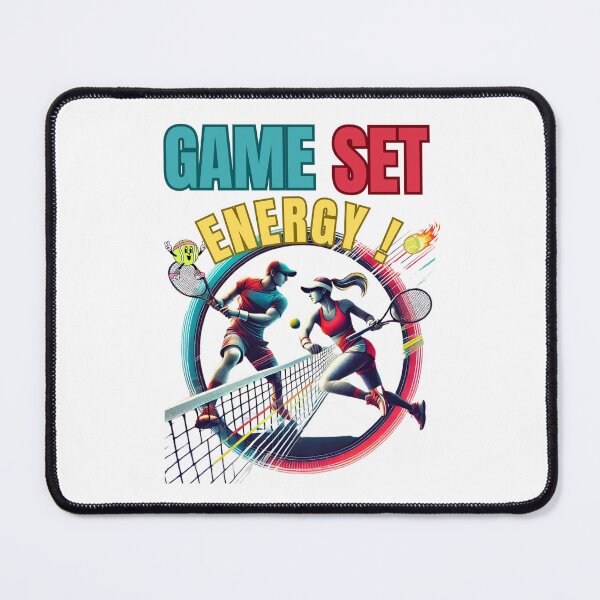 Item preview, Tennis: Game Set Energy. designed and sold by bazstees54.