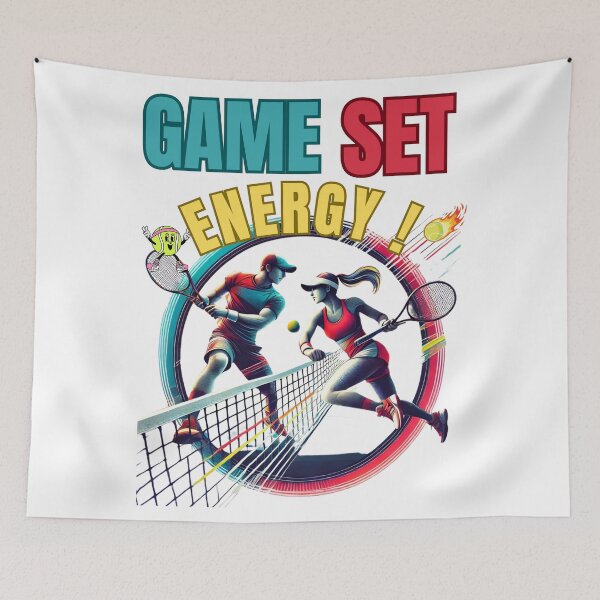 Item preview, Tennis: Game Set Energy. designed and sold by bazstees54.
