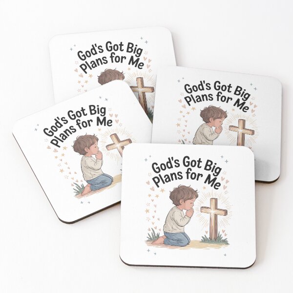 Item preview, God’s Got Big Plans for Me Christian Kids Design | Faith-Based Back to School Shirt & Sticker | Prayer Child First Day Inspiration Gift designed and sold by HahaHandlesHub.