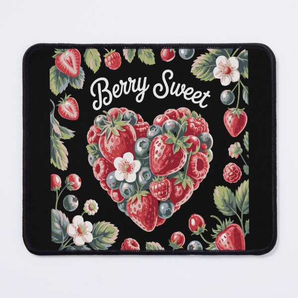 Item preview, Berry Sweet Fruit Lovers Heart Design designed and sold by kynzify.