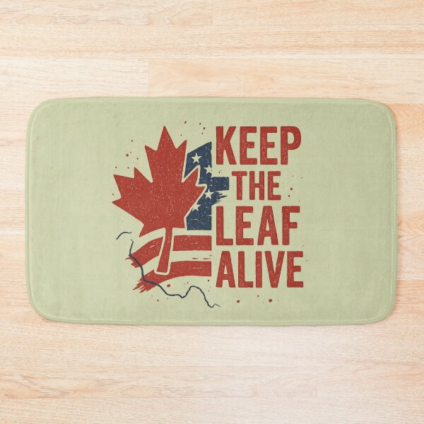 Item preview, Never 51 keep the leaf alive  designed and sold by Meandmyshop.