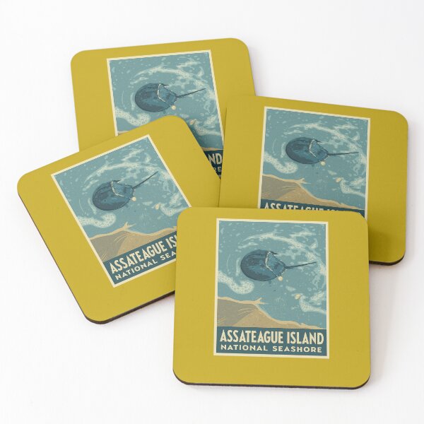 Item preview, Assateague Island designed and sold by Broken Antler Designs .