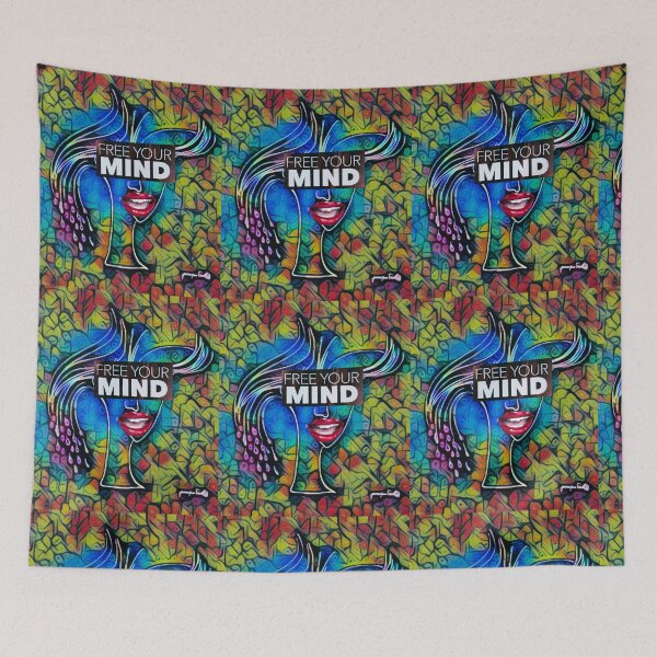 Item preview, free your mind (colorful version) designed and sold by Piesseportrait.