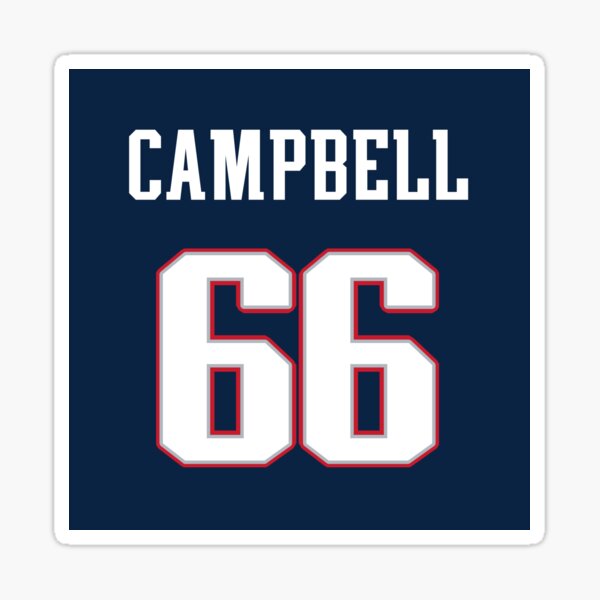 Item preview, Will Campbell #66 (Patriots) designed and sold by kelusport.