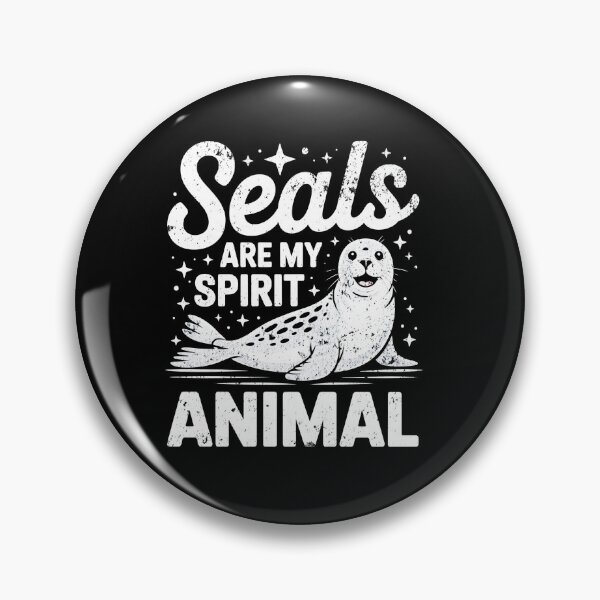 Item preview, Seals Are My Spirit Animal Sea Life Enthusiasts  designed and sold by kynzify.