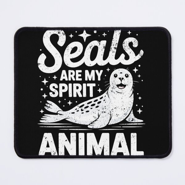 Item preview, Seals Are My Spirit Animal Sea Life Enthusiasts  designed and sold by kynzify.