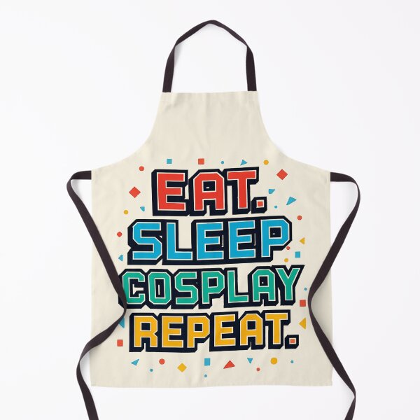 Item preview, Eat. Sleep. Cosplay. Repeat. – Retro Gaming Typography designed and sold by Meandmyshop.