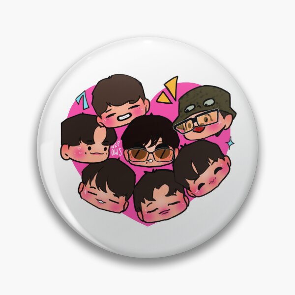 Item preview, happy to be with friends - bts ot7 designed and sold by nefows.