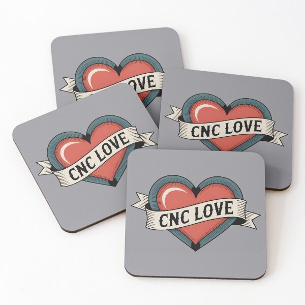 Item preview, CNC love designed and sold by Stuart Wallace's Extremely Specific & Nice Things.