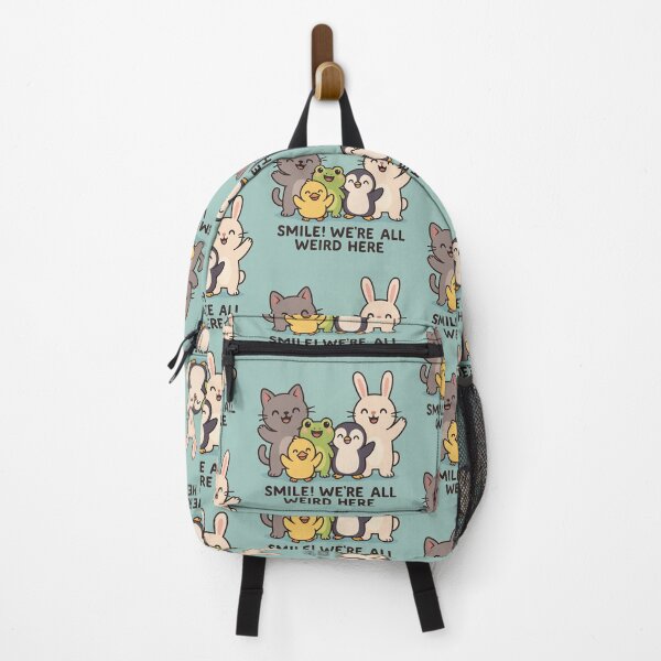Aperçu de l'œuvre Souriez ! Nous sommes le chaos… mais un chaos mignon | Art Animal Squad créée et vendue par wibby-color.