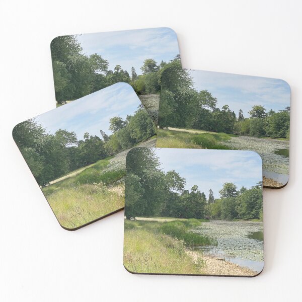Item preview, Swimming Lake at The Falcon Hotel, Castle Ashby, Northamptonshire, UK designed and sold by Kate Anderson Art.