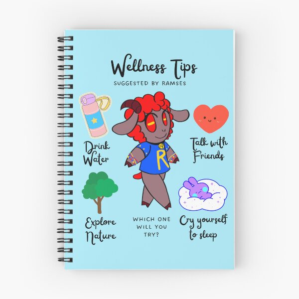 Item preview, Ramses "Wellness Tips" designed and sold by Let's Be Great Together!.