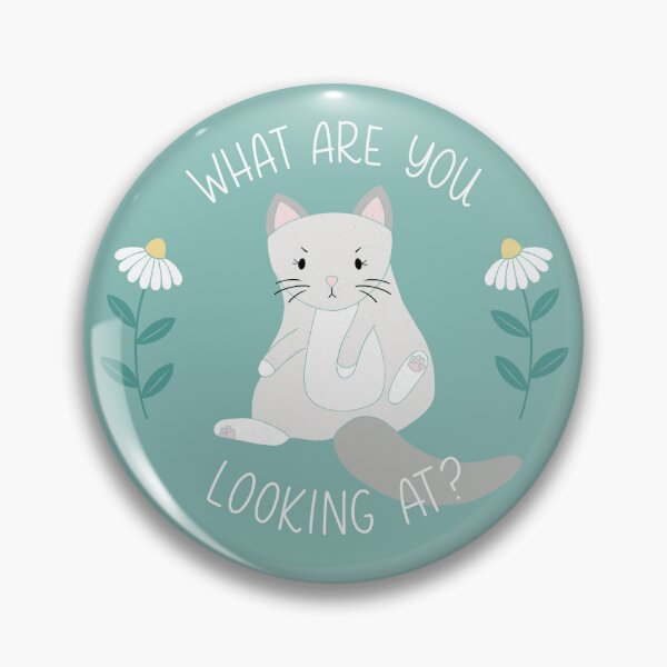 Item preview, Grumpy Cat Illustration in Mid-Grooming Pose with Sassy Quote designed and sold by KelleneHunter.