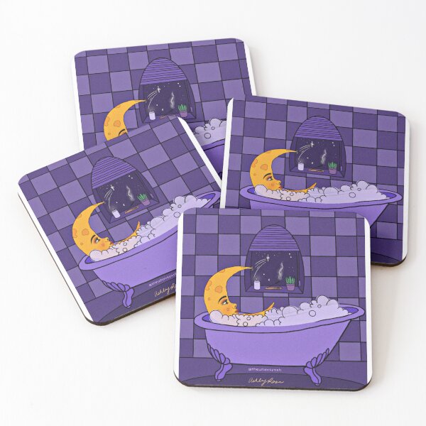 Item preview, The Moon and Her Tranquility  designed and sold by thewhimsyash.