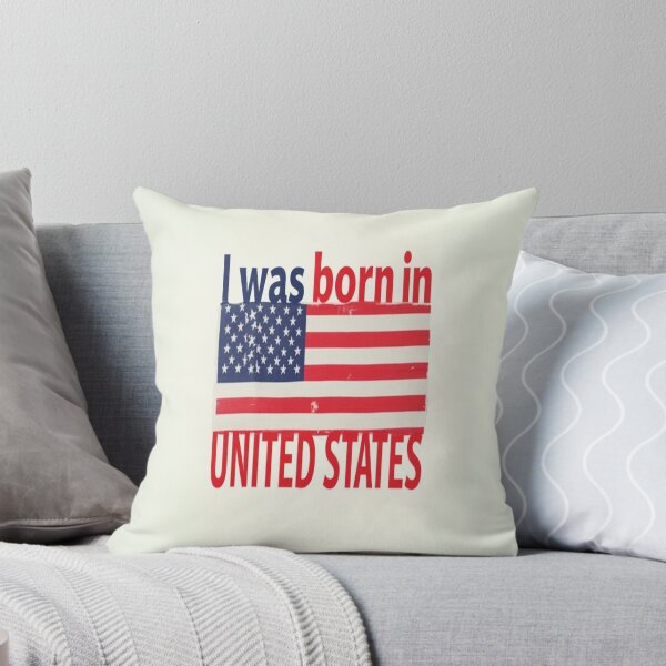 Item preview, I WAS BORN IN THE UNITED STATES SHIRT ai generated created by frasues designed and sold by frasues.