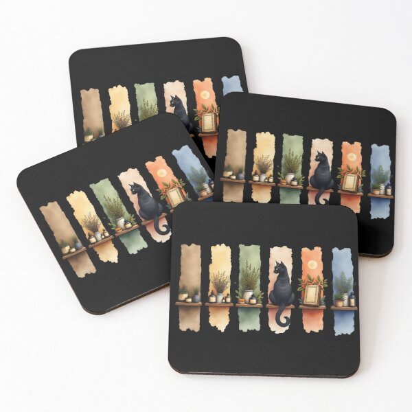 Item preview, Shelf Life – Autumn Cottagecore Brushstrokes designed and sold by FaeryNuff.