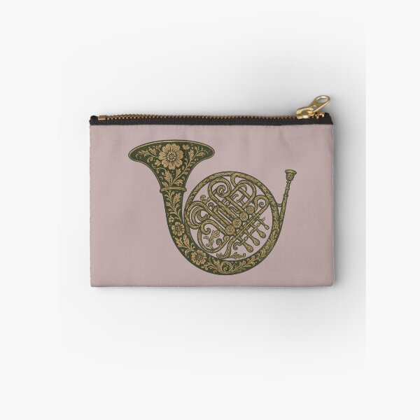 Item preview, French horn in rustic style designed and sold by Meandmyshop.
