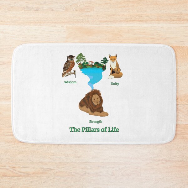 Item preview, The Pillars of Life – Strength. Unity. Wisdom designed and sold by ELVIN DESIGNS.