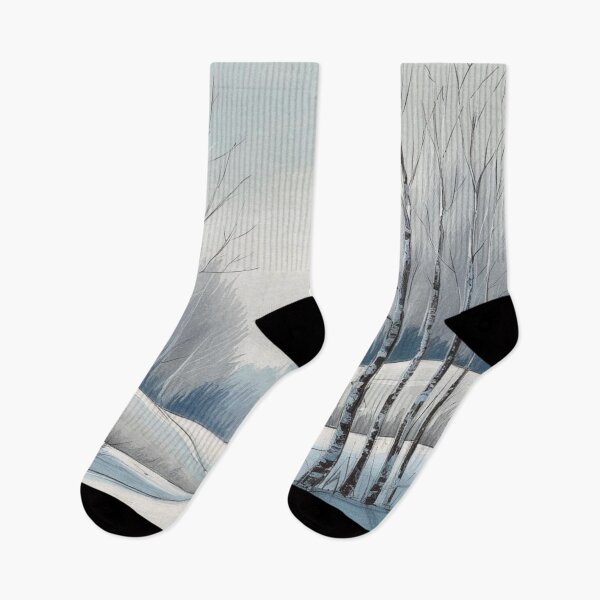 Item preview, Birch Trees in Snowy Landscape designed and sold by Uniquely Yours.