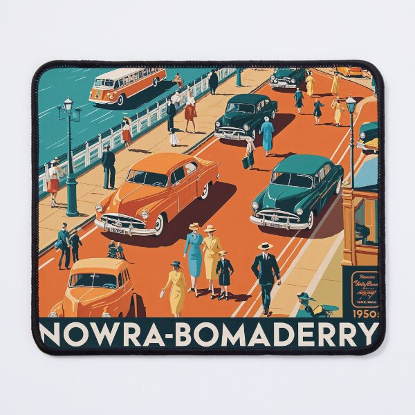 Item preview, Nowra Bomaderry Australia Vintage Travel Tourism 2 designed and sold by TravelersGems.