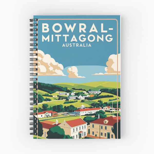 Item preview, Bowral Mittagong Australia Vintage Travel Tourism 2 designed and sold by TravelersGems.