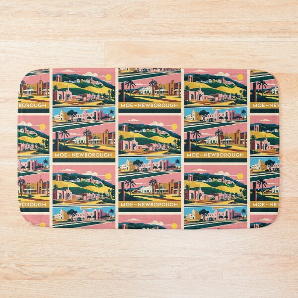 Item preview, Moe Newborough Australia Vintage Travel Tourism 2 designed and sold by TravelersGems.