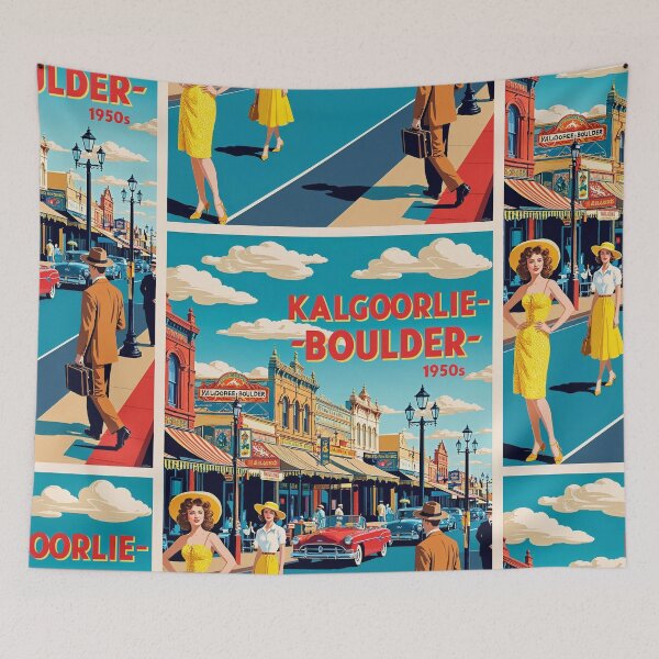 Item preview, Kalgoorlie Boulder Australia Vintage Travel Tourism designed and sold by TravelersGems.