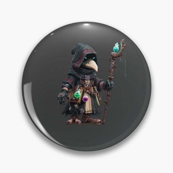 Item preview, Title: Arcane Plague Alchemist designed and sold by MYTHIC PEEL STICKERS.