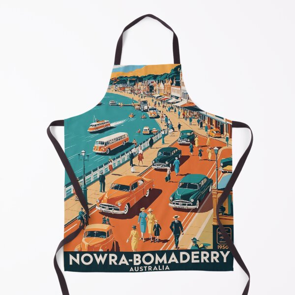 Item preview, Nowra Bomaderry Australia Vintage Travel Tourism designed and sold by TravelersGems.