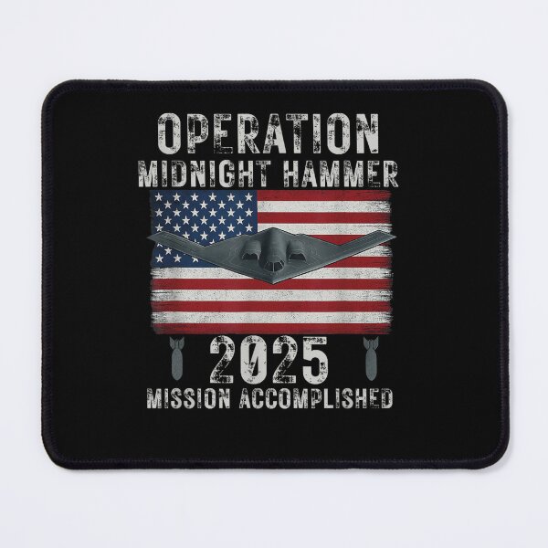 Artikelvorschau, USA-Flagge Operation Midnight Hammer B-2 Stealth Bomber Jet entworfen und verkauft von iam8lu3.