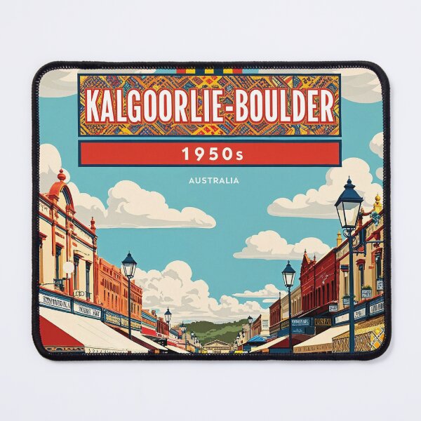Item preview, Kalgoorlie Boulder Australia Vintage Travel Tourism designed and sold by TravelersGems.