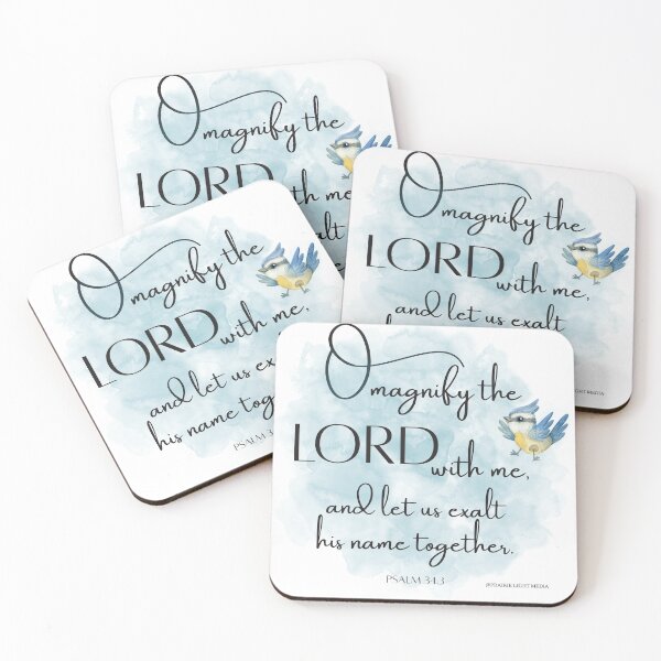 Item preview, Psalm 34:3 O magnify the Lord designed and sold by Prairie Light Media.