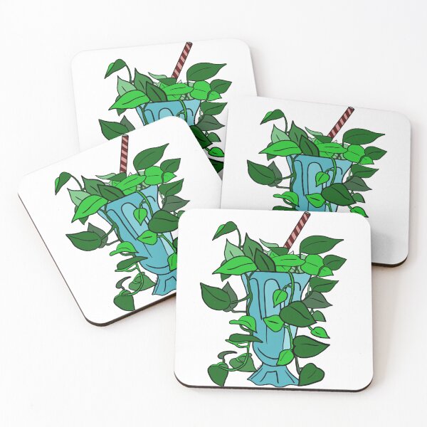 Item preview, Jungle Juice – Botanical Milkshake Aesthetic Art designed and sold by Cosmic-Meadows.