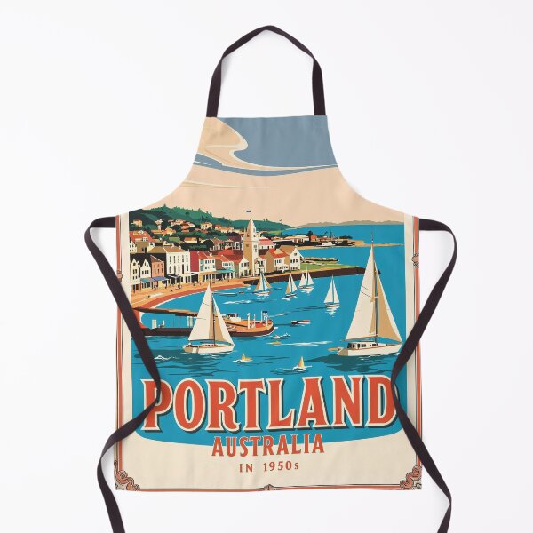 Item preview, Portland Australia Vintage Travel Tourism 2 designed and sold by TravelersGems.