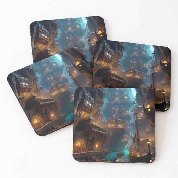 Item preview, Smugglers Cove - Fantasy Art concept designed and sold by Delerat7.