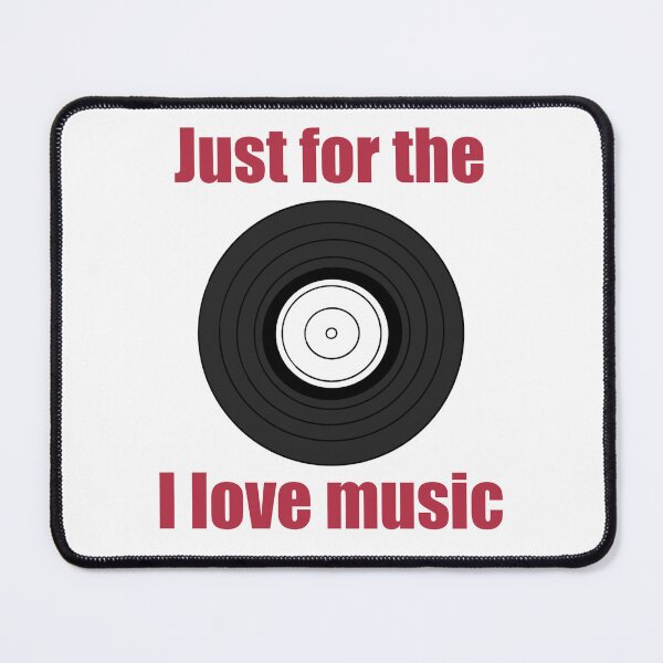 Item preview, Just for the record I love music designed and sold by Animals-by-JB.
