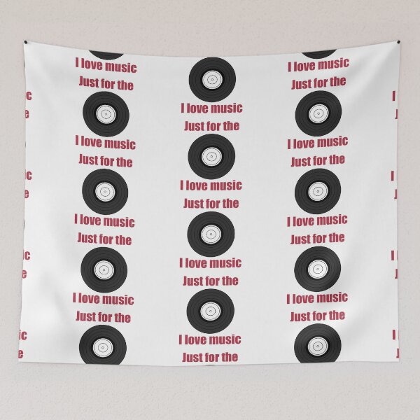 Item preview, Just for the record I love music designed and sold by Animals-by-JB.