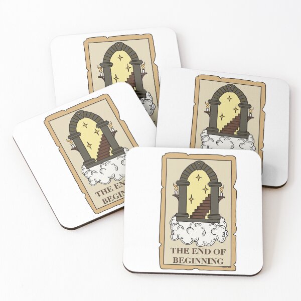 Item preview, The End of Beginning- Mystical Stairway Tarot Card  designed and sold by Cosmic-Meadows.