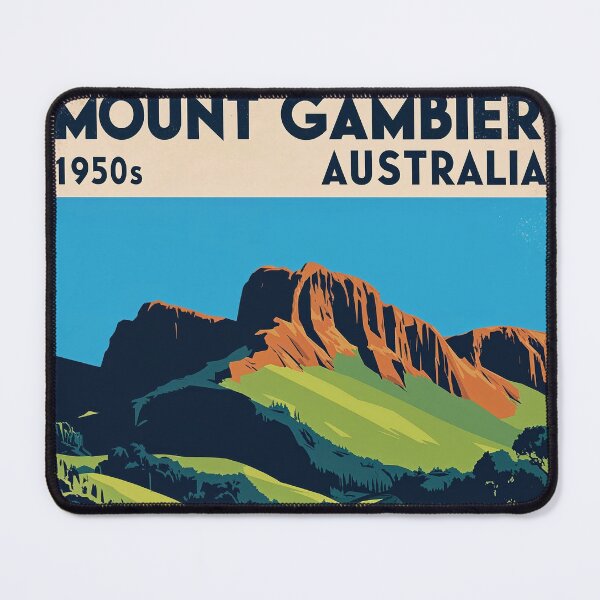 Item preview, Mount Gambier Australia Vintage Travel Tourism designed and sold by TravelersGems.