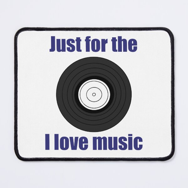 Item preview, Just for the record I love music designed and sold by Animals-by-JB.