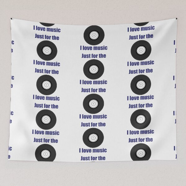 Item preview, Just for the record I love music designed and sold by Animals-by-JB.