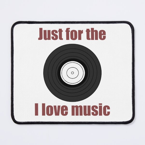 Item preview, Just for the record I love music designed and sold by Animals-by-JB.