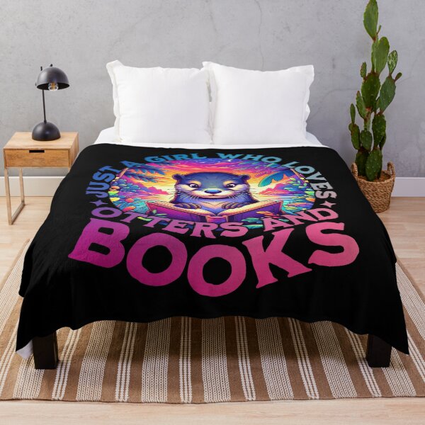 Item preview, Just A Girl Who Loves Otters And Books. Sea Otter Book Lover designed and sold by ahmed2751989.