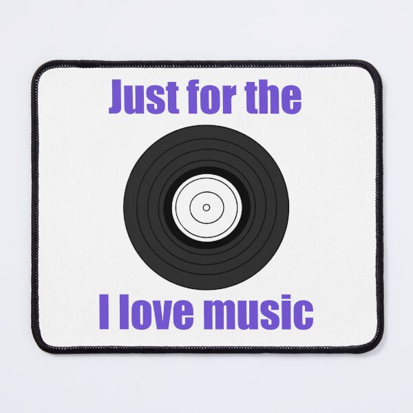 Item preview, Just for the record I love music designed and sold by Animals-by-JB.