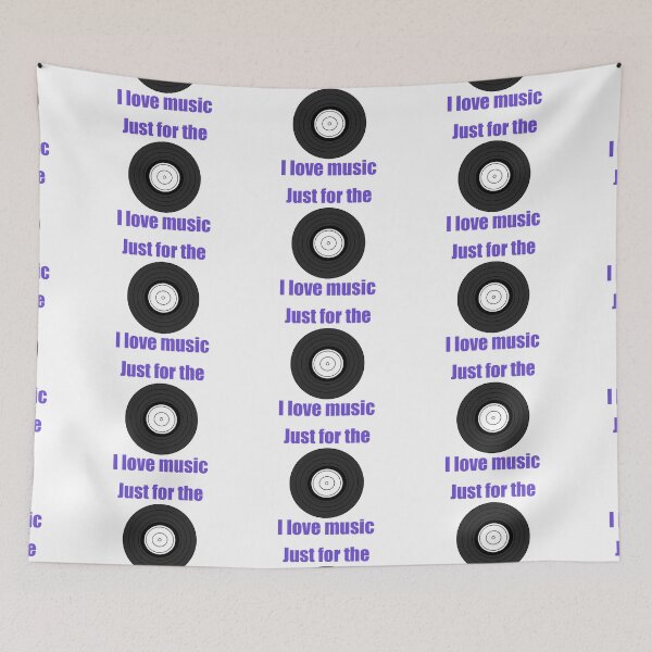 Item preview, Just for the record I love music designed and sold by Animals-by-JB.