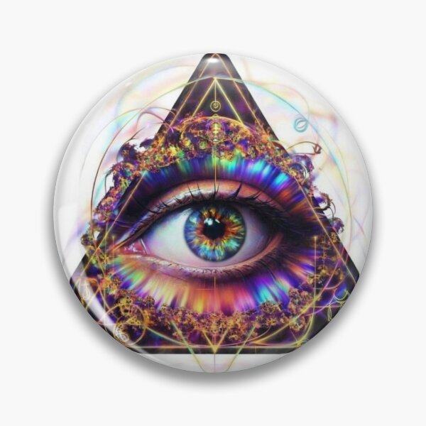 Item preview, Third Eye Alien Cat – Premium Psychedelic Sticker Reloaded Vibe designed and sold by Imaginarium of Chaos falcon88 .