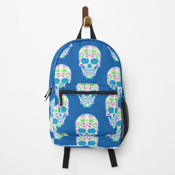 Item preview, summerween halloween summer sugar skull tropical designed and sold by Gossip Rag.